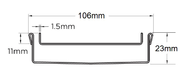 100TiiCO20 Tile Insert Drain