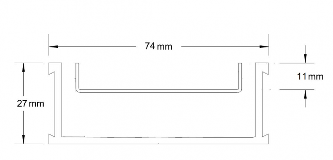 65TiG25 Tile Insert Drain